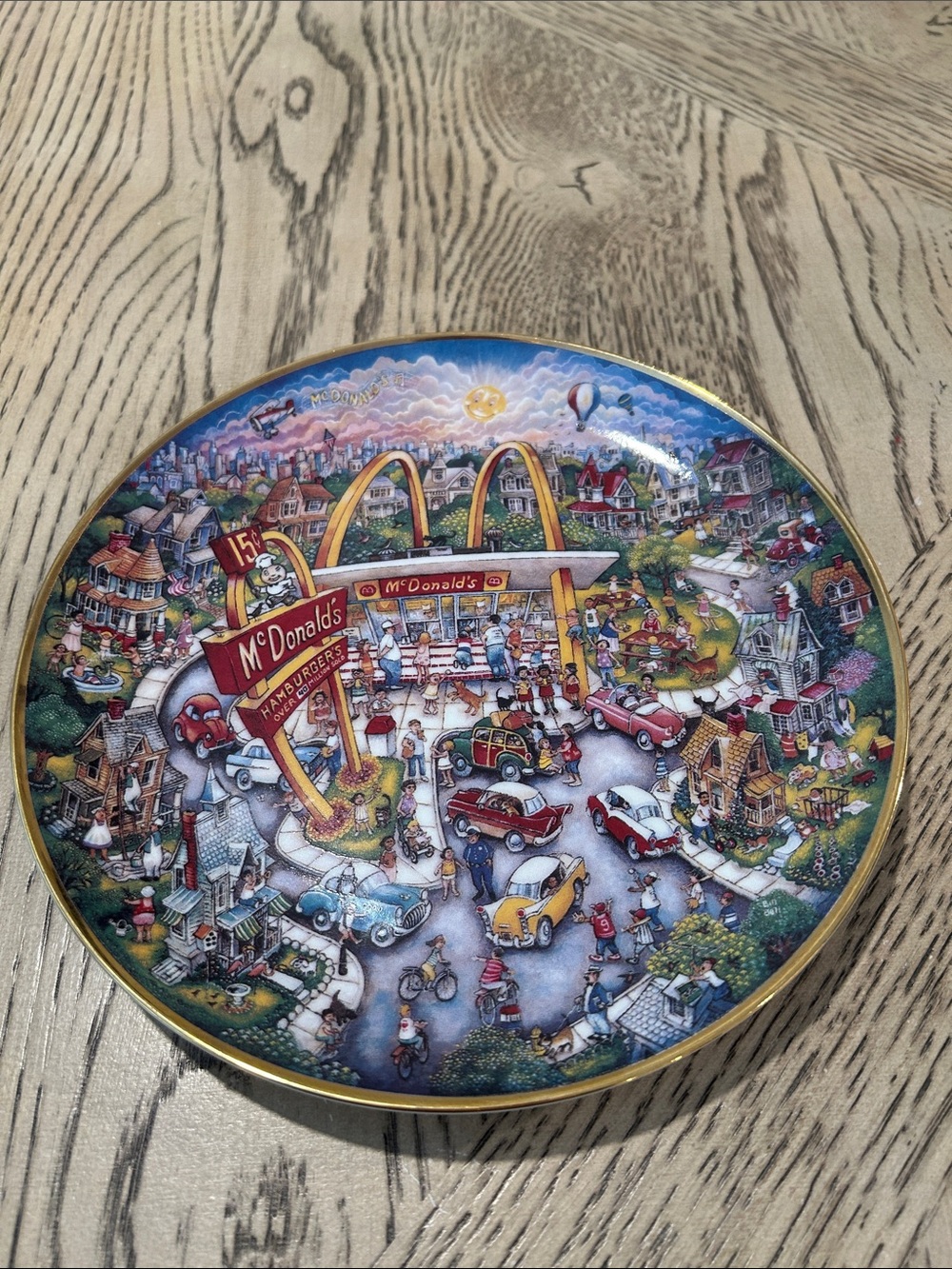 Franklin Mint Collectors McDonalds Decorative Plate